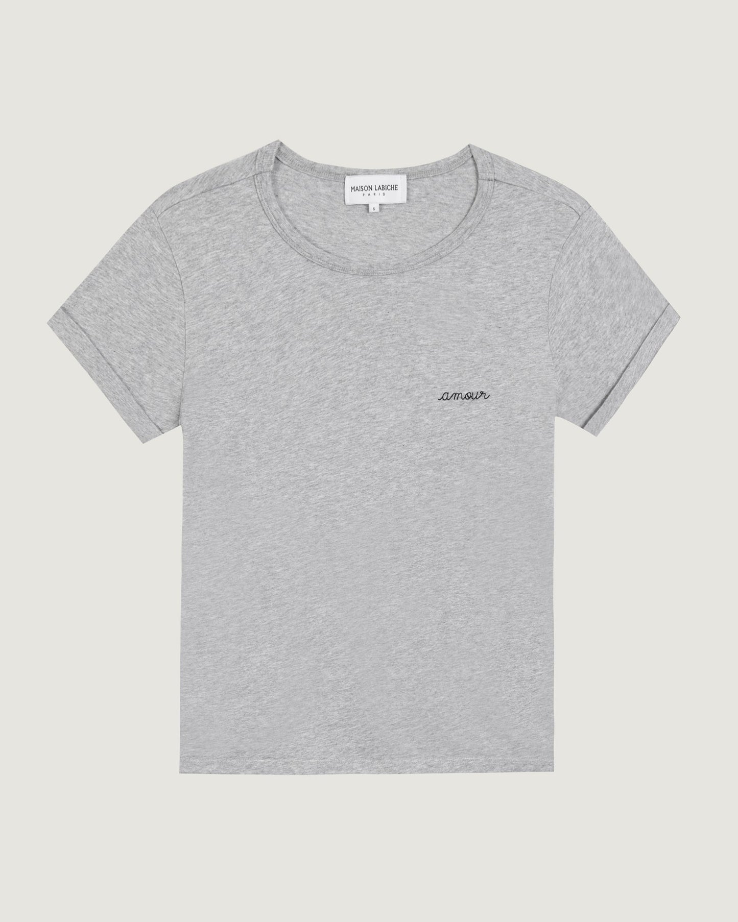 "amour" poitou t-shirt#color_light-heather-grey