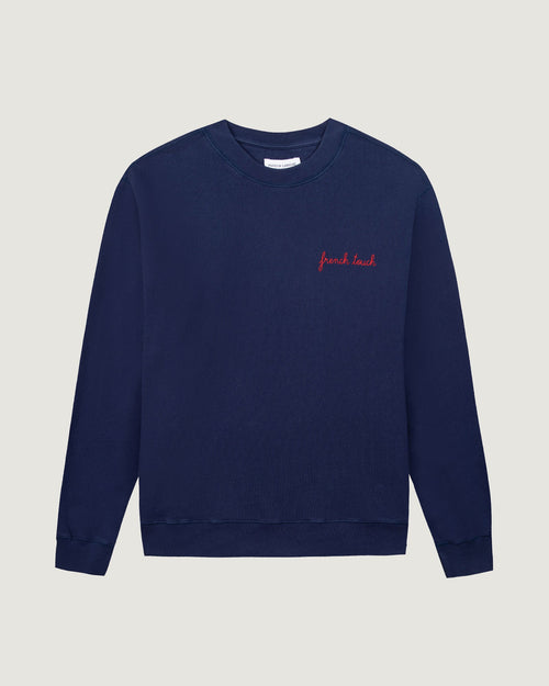 charonne sweatshirt 'french touch'#color_navy